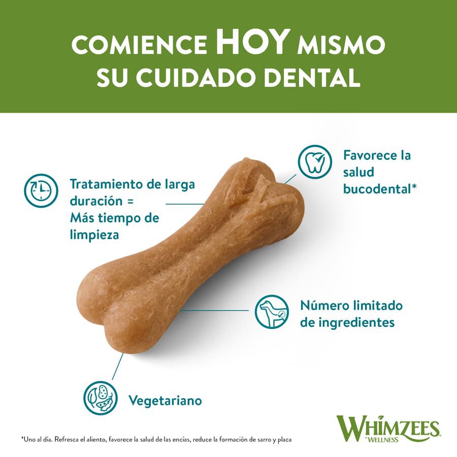 9 sticks Whimzees Snacks Dent&aacute;rios em Forma de Osso para c&atilde;es, , large Imagem n&uacute;mero 2